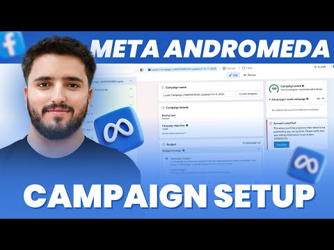 How to Setup Meta Ad Campaign After Meta Andromeda Update | Step-by-Step Meta Ads Tutorial 2026