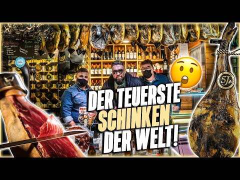 In search of the world's most expensive Serrano ham! 🔥 How much does it cost? 🤑