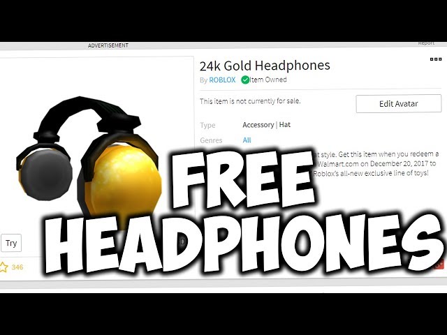 How To Get Free Headphones In Roblox - roblox headphones codes