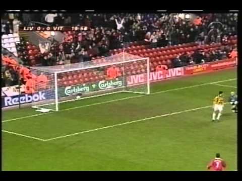 2002 December 12 Liverpool England 1 Vitesse Arnhem Holland 0 UEFA Cup