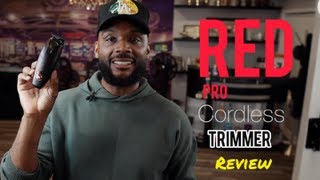 WATCH BEFORE YOU BUY THIS TRIMMER | RED PRO CORDLESS TRIMMER | CROWN OR TRASH | UNBOXING REVIEW