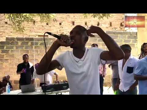 #ScratchTuesdayTV .._.   Johnny at FSK after tears.  Pimville Soweto Yard of the Spitters.