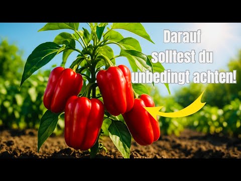 THIS is what you should definitely pay attention to when planting peppers! What do you need to co...