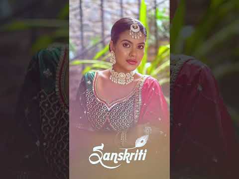 Varni Zeeya-Sanskriti Chinon Crushed Wholesale Lehenga Catalog – product video thumbnail