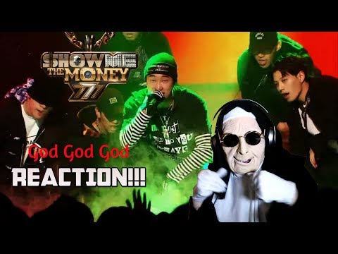 Show Me The Money 777 [8회] EK - ′GOD GOD GOD′ @ 1차 공연 | REACTION!
