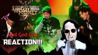 Show Me The Money 777 [8회] EK - ′GOD GOD GOD′ @ 1차 공연 | REACTION!