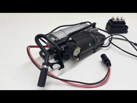 Audi Q7 4LB 2005-2015 Air Suspension Compressor Pump & Valve Block & Relay video