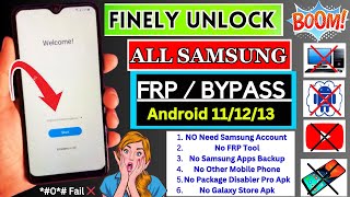 2024 Finally New Method✅ Samsung Android 11/12/13 FRP Bypass Without PC | Google Account Remove 🔥