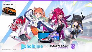 Asphalt unite hololive Collab event gameplay  @hololiveEnglish 