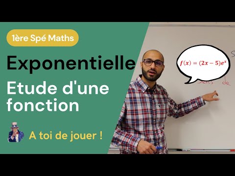 Study of an exponential function