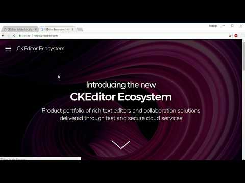 CKEditor integration in php and mysql part1