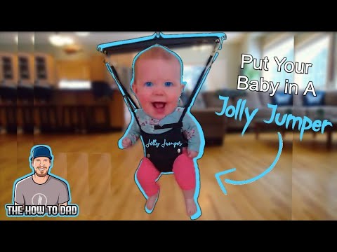 How to Put a Baby in Jolly Jumper Baby Bouncer - Jolly Jumper instructions - Jolly Jumper Door Clamp