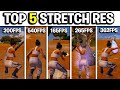 The Top 5 BEST Stretched Resolutions In Fortnite! - Huge FPS Boost