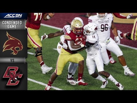 Texas State vs. Boston College Condensed Game | 2020 ACC Football