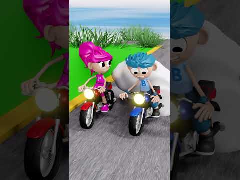 P F and B Motorcycle Racing Trick #shorts