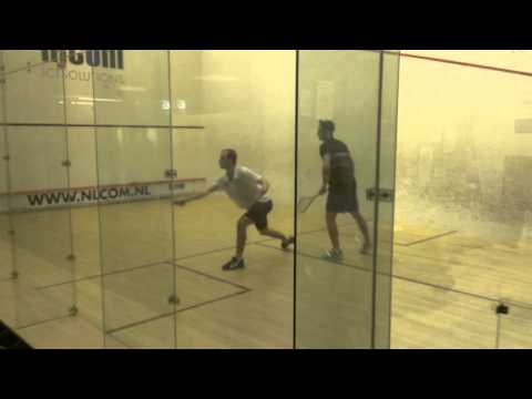Laurens Jan Anjema (HSRC de Diepput) vs Simon Roesner (Squash Maastricht)