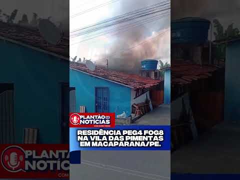 Residência peg4 fog8Na vila das pimentas em Macaparana/pe.