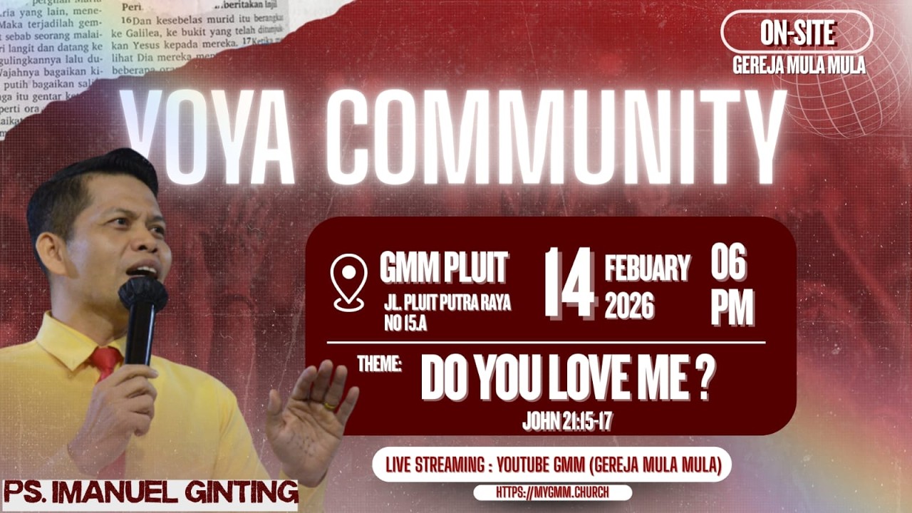 Do You Love Me? – Ps. Imanuel Ginting (140226)