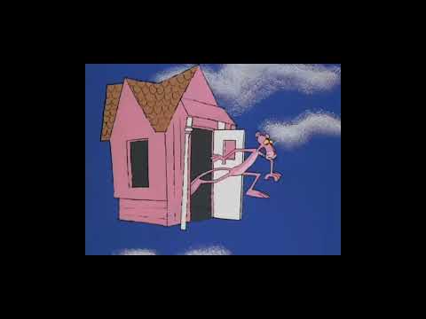 Pink panther falling house scene