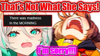 Gigi When Ceci Messes Up the Lyrics in Calli’s Song: 【Hololive EN】