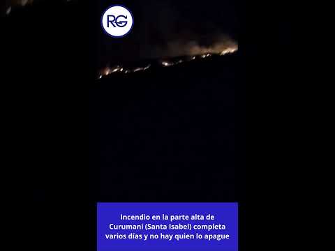 🔥 EL FUEGO DEVORA LA SERRANÍA DEL PERIJÁ
