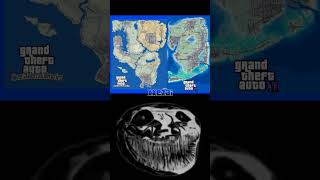 GTA SA Stories vs GTA 6 MAPS #viral #shorts #trending #gta
