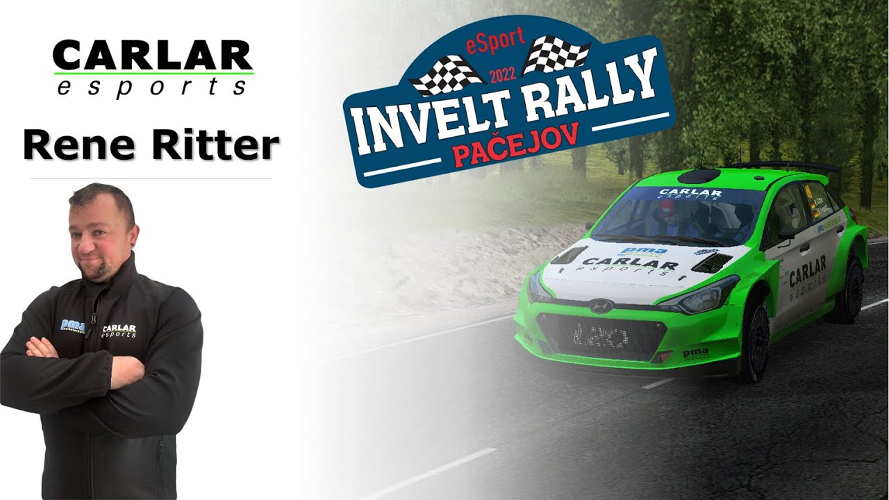 Warm Up 2. eSport Invelt Rallye Pacejov 2022 - Rene Ritter