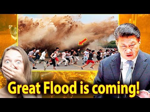 226-meter landslide: A city in China destroyed in 10 minutes! Chinese city underwater!