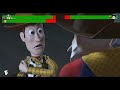 Toy Story 2 Woody Buzz Vs Pete Fedido Healthbars