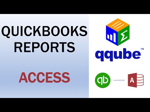 QuickBooks Reports using Access
