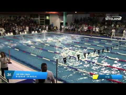 Finale dei 100 Stile Libero Ragazzi Maschi - 18 Memorial  Chiara Giavi