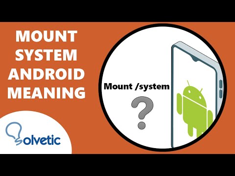 Meaning mount system Android ❓