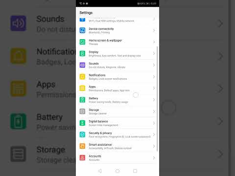 How to enable dark mode in Honor 9N