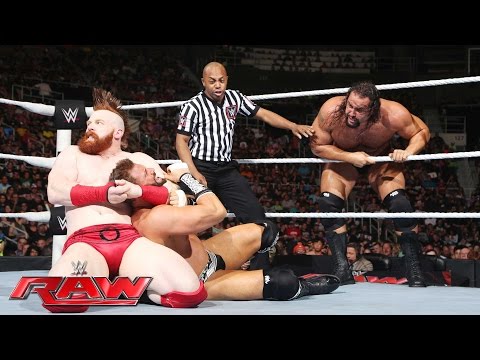Dolph Ziggler & Zack Ryder vs. Rusev & Sheamus: Raw, July 18, 2016