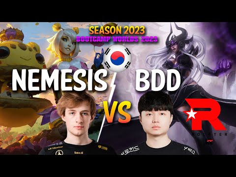 Nemesis ORIANNA vs KT BDD SYNDRA Mid - Patch 13.19 KR Ranked