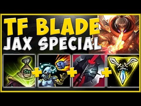 WTF! TFBLADE'S KOREAN SOLO Q STOMP JAX BUILD IS 100% ABSURD! JAX SEASON 10 GAMEPLAY!