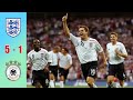 England vs Germany 5 - 1 |  Highlights 2001 world cup Qualifier (Totti, Beckham, Owen, Heskey)