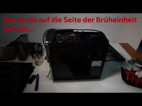Melitta Caffeo Barista Reparatur Video Zerlegen / Demontage, Drainageventil ersetzen