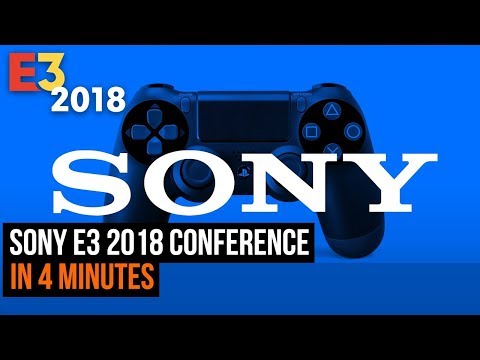 Sony E3 2018 conference In 4 minutes