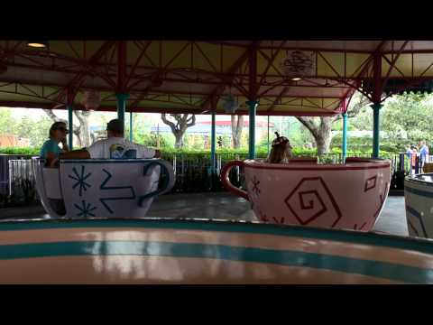 Mad Tea Party POV on ride video at Magic Kingdom in Walt Disney World