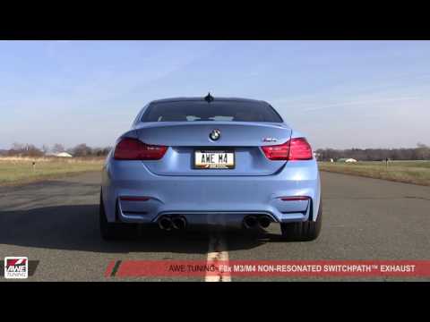 AWE Tuning BMW F8x M3/M4 Non-Resonated SwitchPath™ Exhaust