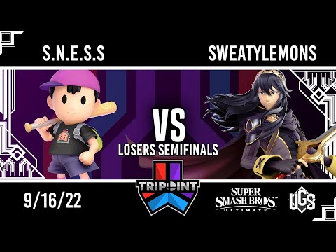 Tripoint Smash 159  -  Losers Semifinals  -  S.N.E.S.s(Ness) Vs. SweatyLemons(Lucina)