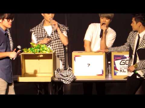 [Fancam]150321 GOT7 1st Fan Meeting Malaysia - What's in the box?