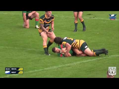 #Highlights  - 2017 Newcastle RL 1st grade -  Macquarie Scorpions V Western Suburbs Rosellas