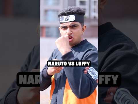 NARUTO vs LUFFY FIGHT 🔥 #anime #naruto #boruto #onepiece #luffy #vfxanime