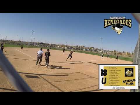 SD Renegades v Midwest Speed Heagle game 1 HFL S&C Showcase 10.10.2020 Sioux Falls SD