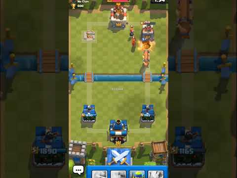 Clash Royale Icon vs Adryan gameplay #mobilegame #shortvideo #clashroyale #s4sham