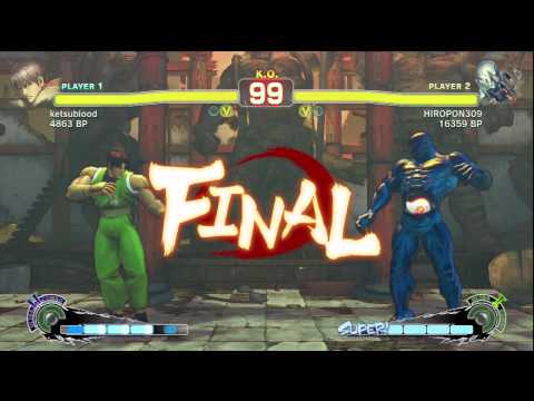 SSF4 - ketsublood (Guy) VS. HIROPON (SETH)