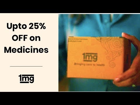 Upto 25% off On Medicines || 1mg