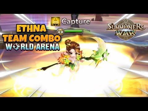 Ethna Team Combo in World Arena Ep. 6 - Summoners War